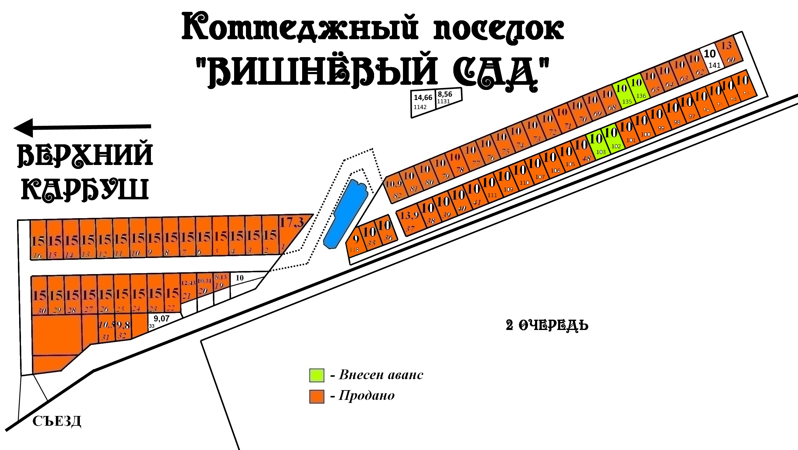 Omskbusiness - Участки ИЖС Верхний Карбуш